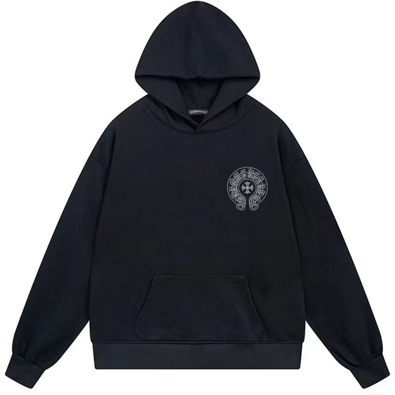 Chrome Hearts Cross Horseshoe Hoodie Black