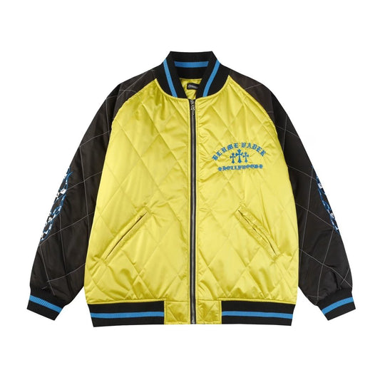 Chrome Hearts Flaming Youth Varsity Jacket