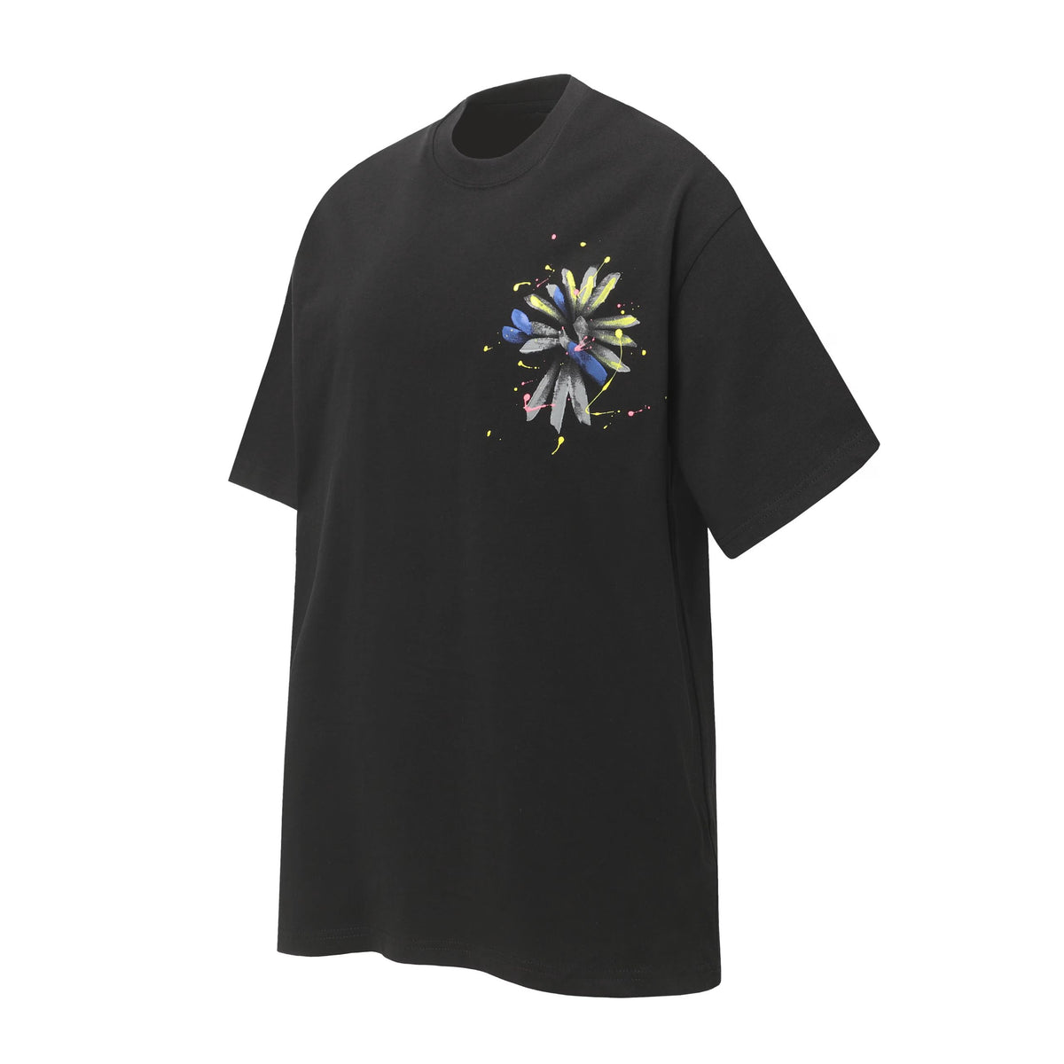Chrome Hearts Paint Splatter Cross T-Shirt Black