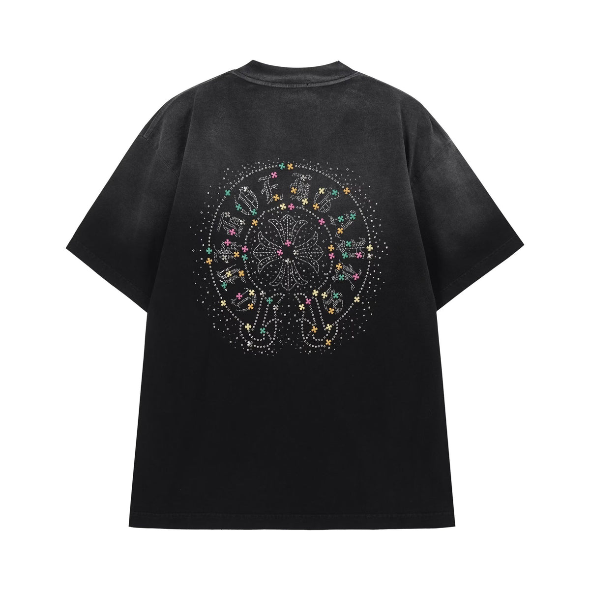 Chrome Hearts Crystal Horseshoe T-Shirt Black