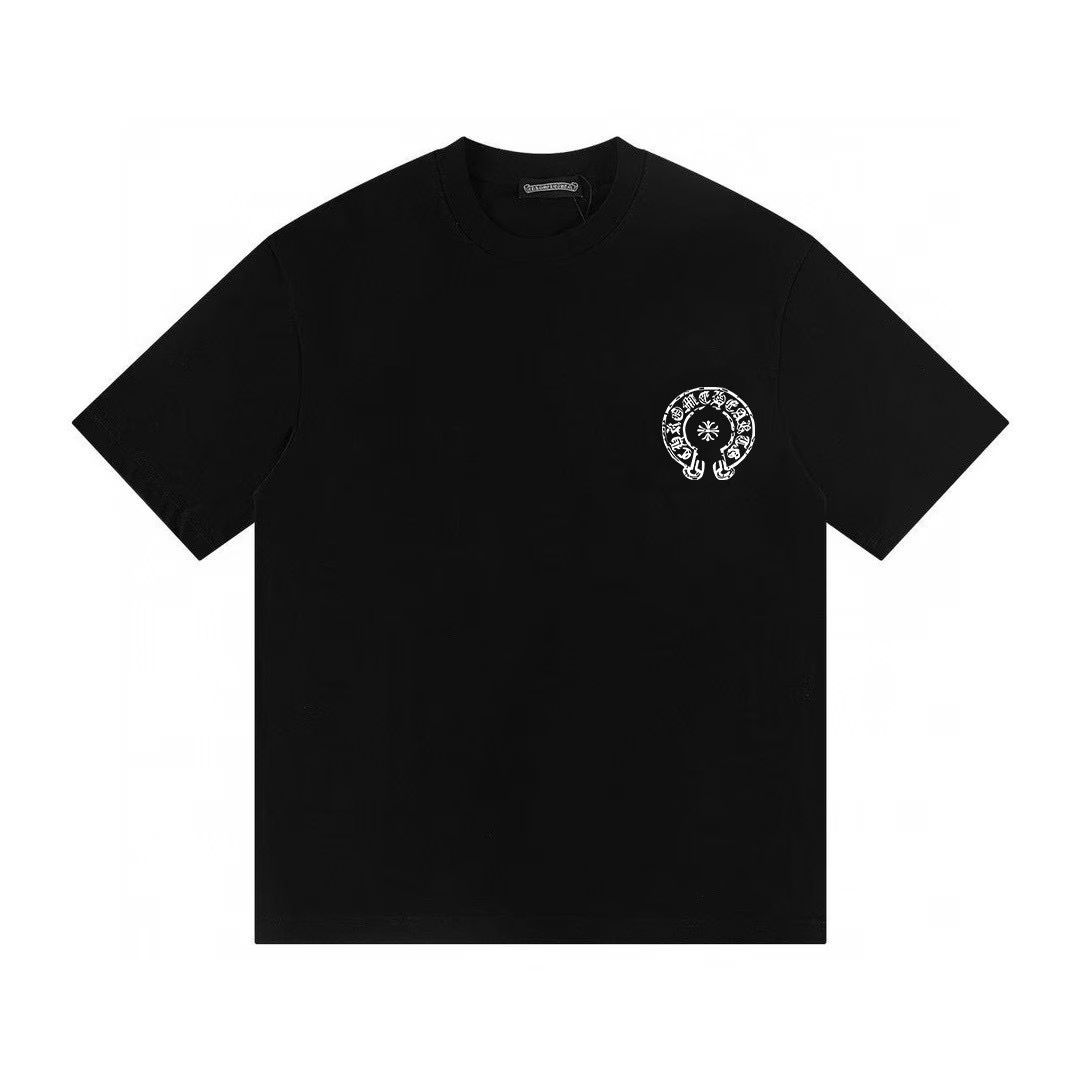 Chrome Hearts Gothic Cross Graphic T-Shirt – Black