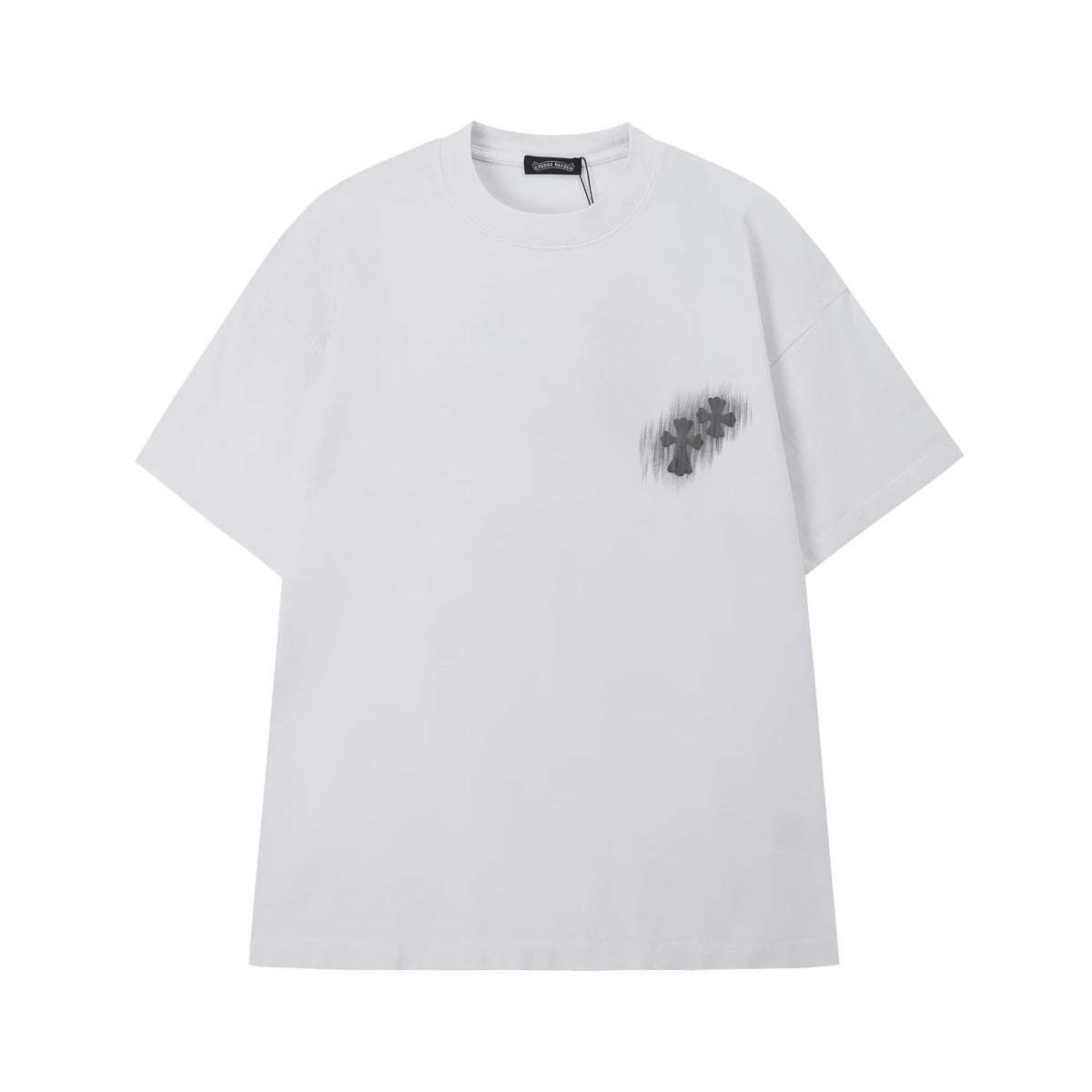 Chrome Hearts White Airbrush Horseshoe T Shirt