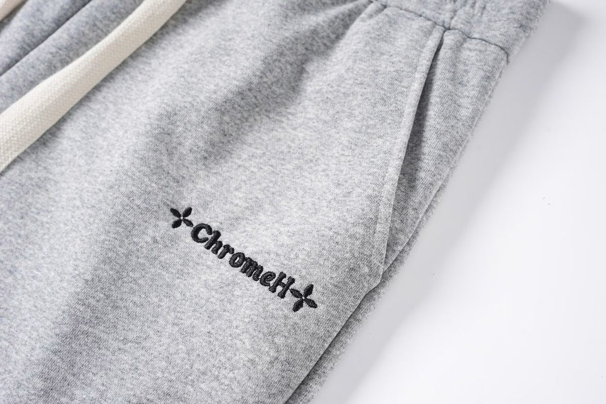 Chrome Hearts Grey Cross Sweat Shorts